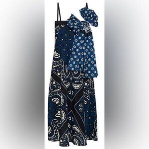 Red Valentino - paisley bandana